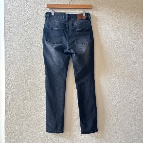 Billabong Jean Black Distressed Size 6 - Picture 2 of 5